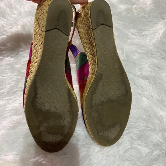 Steve Madden P-Katy Multicolor Espadrilles 8M - Picture 7 of 9